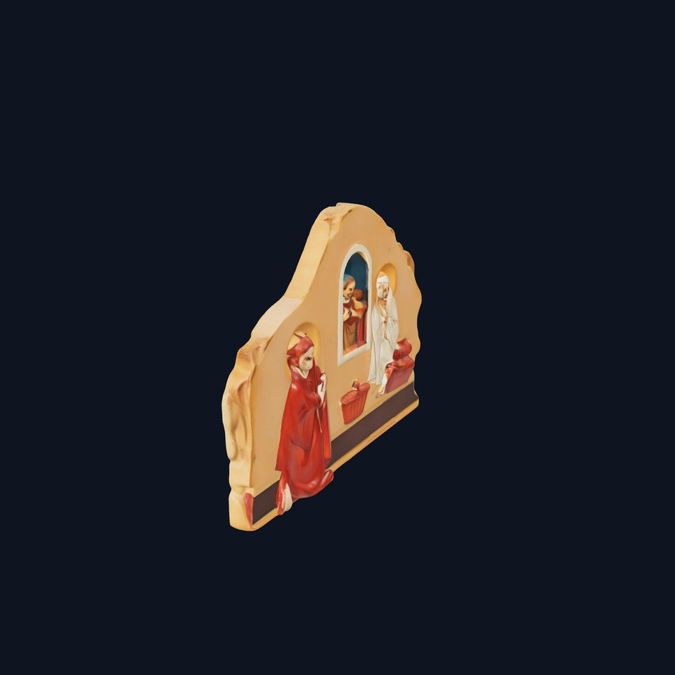 Antique Fresco Fragment model pack